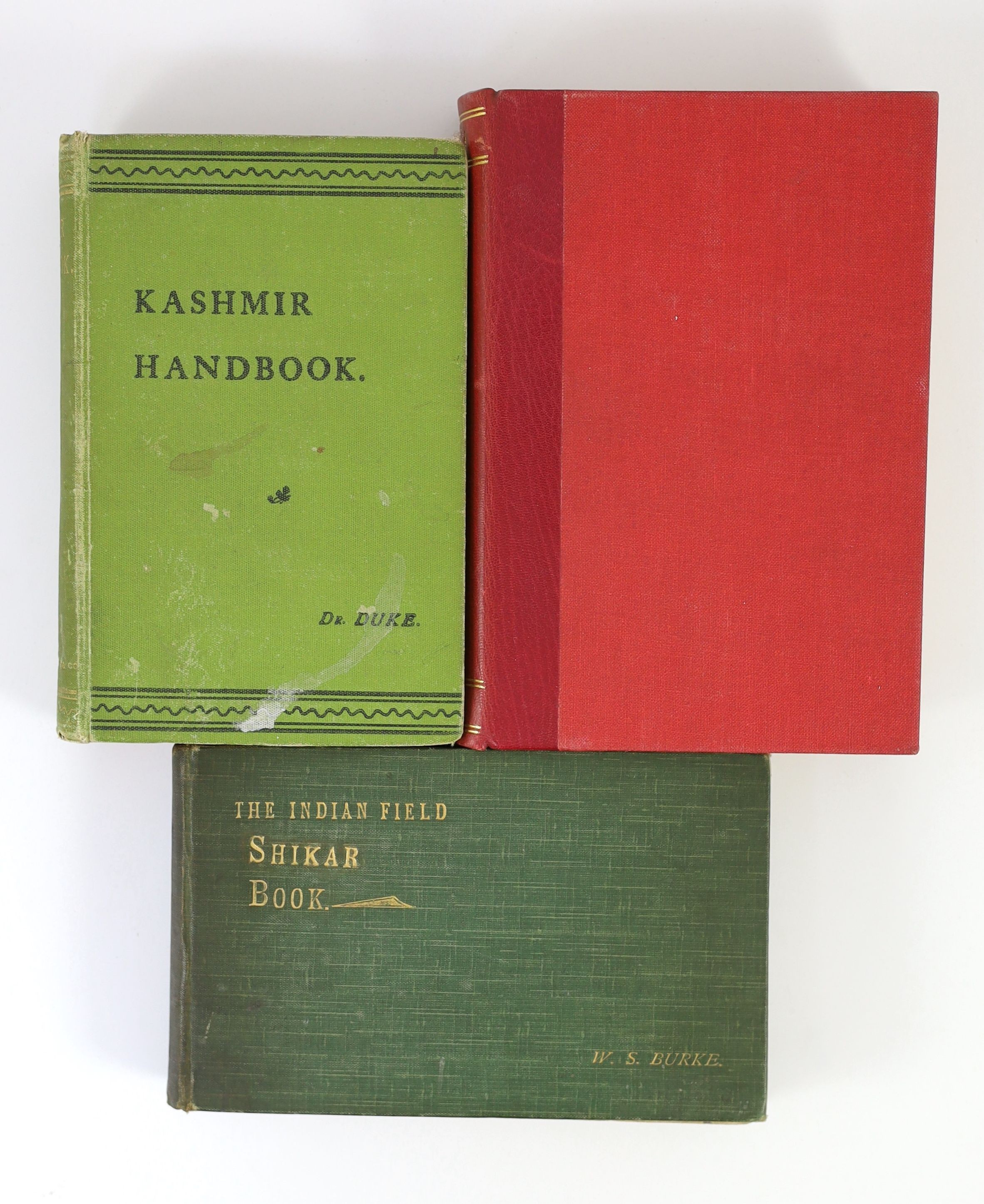 Reed, Stanley. [Ed.] The Indian Year Book. 1914. A Statistical and Historical Annual of the Indian Empire with an Explanation of the Principal Topics of the Day. Bombay, 1914. Coloured folding map. Modern Quarter red lea